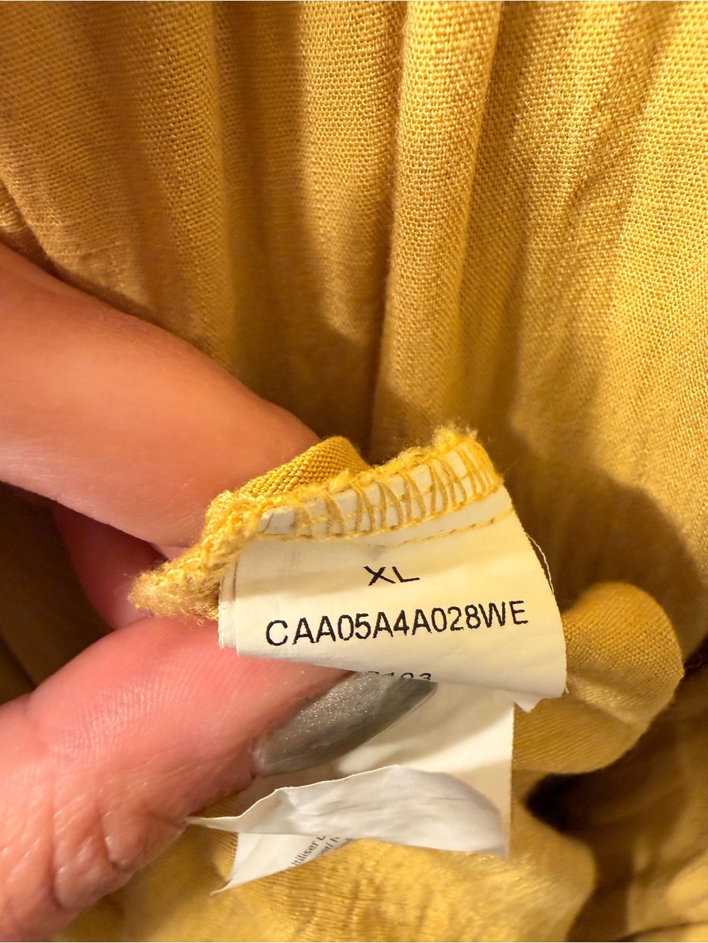 Cupshe Yellow Twist-Front Maxi Dress - Picture 5 of 6